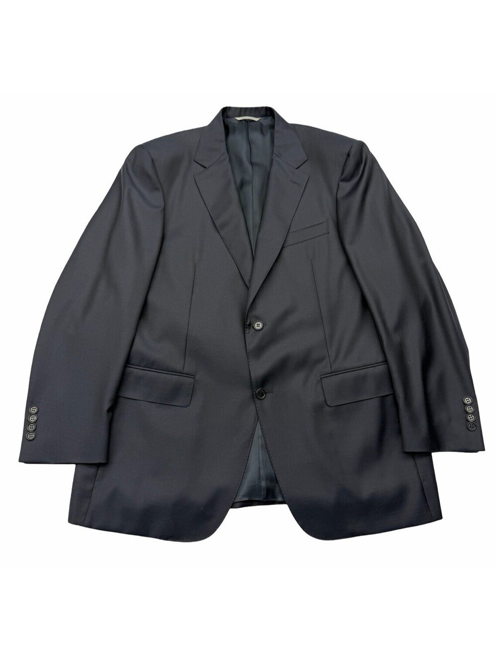 Canali Wool Modern Fit Suit Blazer Jacket Navy Blue Size EU 56 R | US 46 - 7